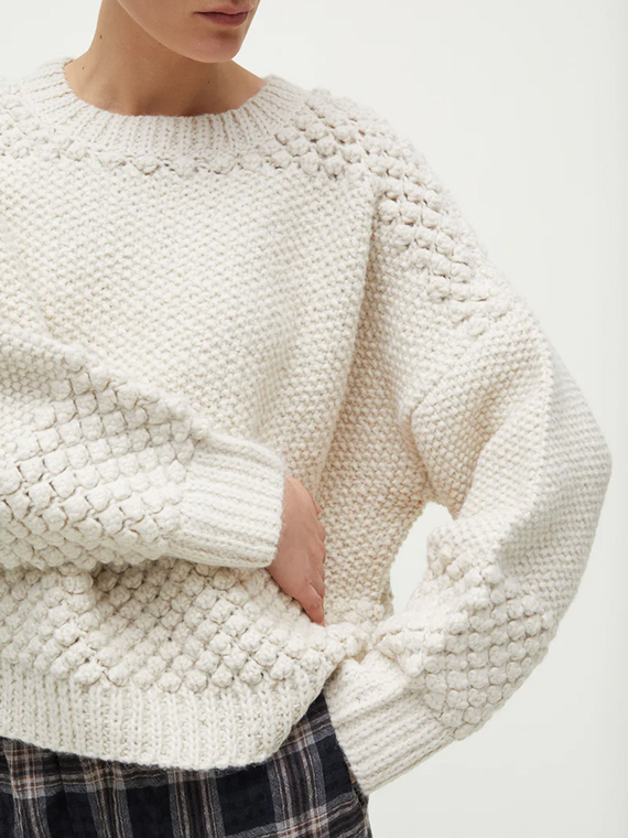 daniela albicant aiayu shop online woolen sweater model