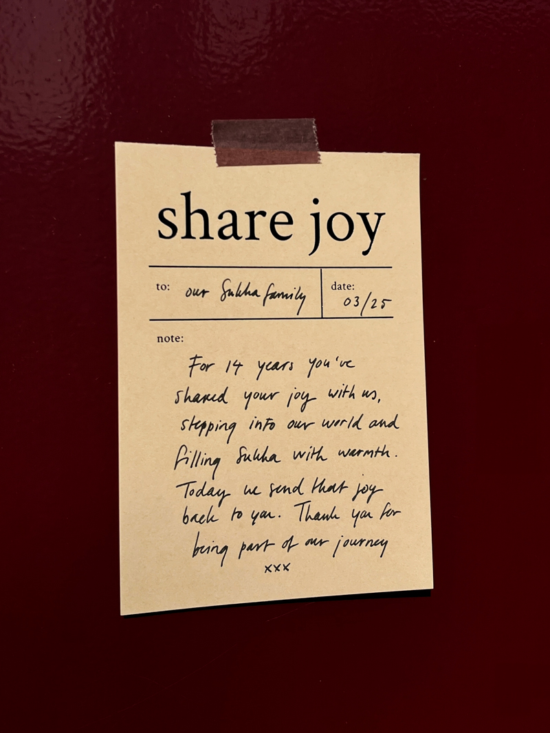share joy notepad paper notepad wish cards sukha atelier sukha amsterdam cover