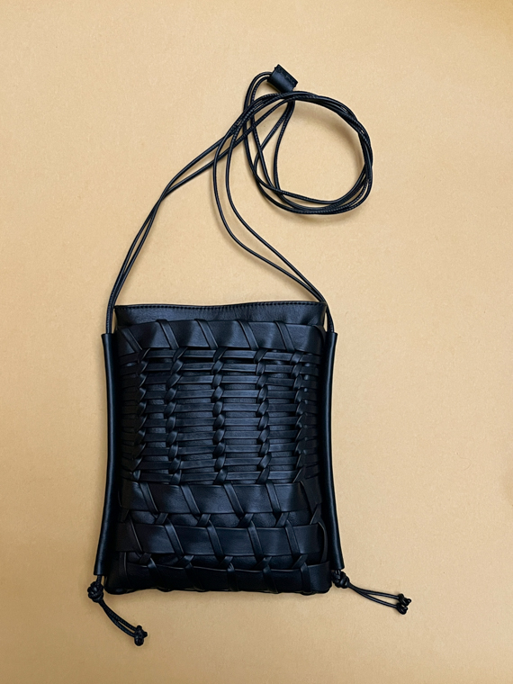 Trena bag handmade leather bag hereu shop online black cover