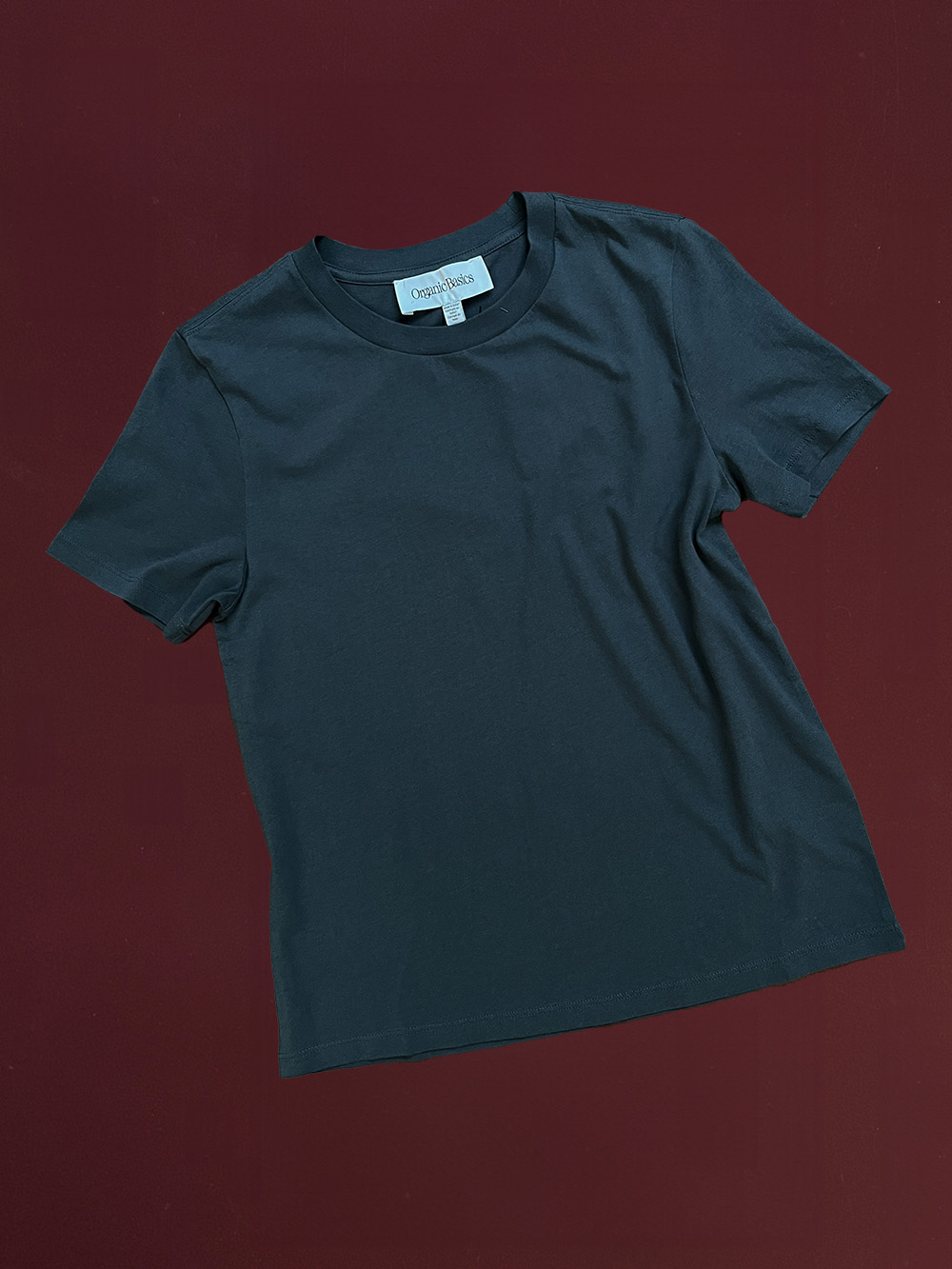 true regular tee midnight blue organic basics shop online organic cotton shirt cover