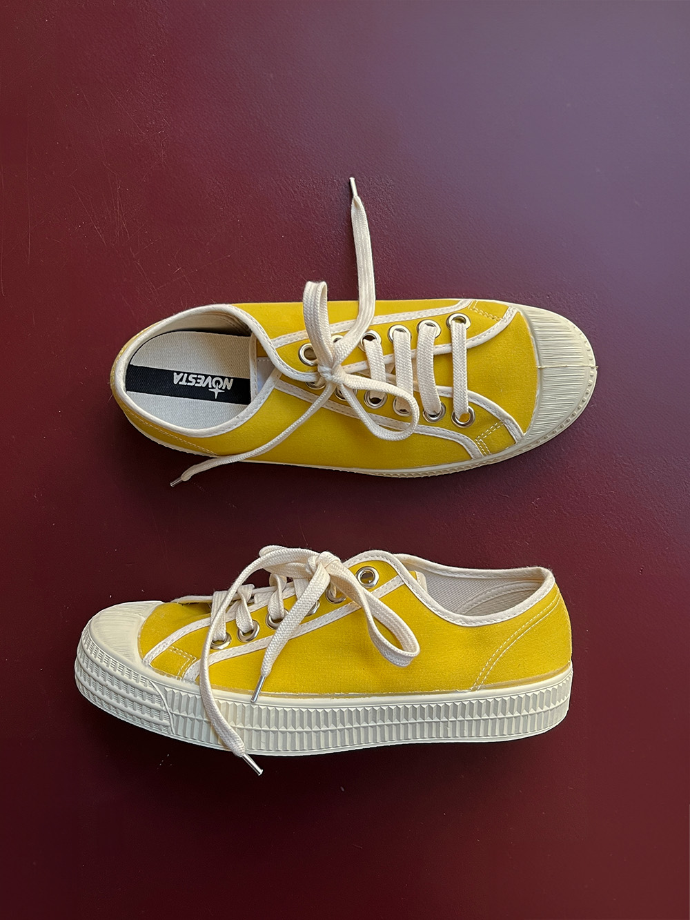 novesta starr yellow wax cover novesta shoes European rubber