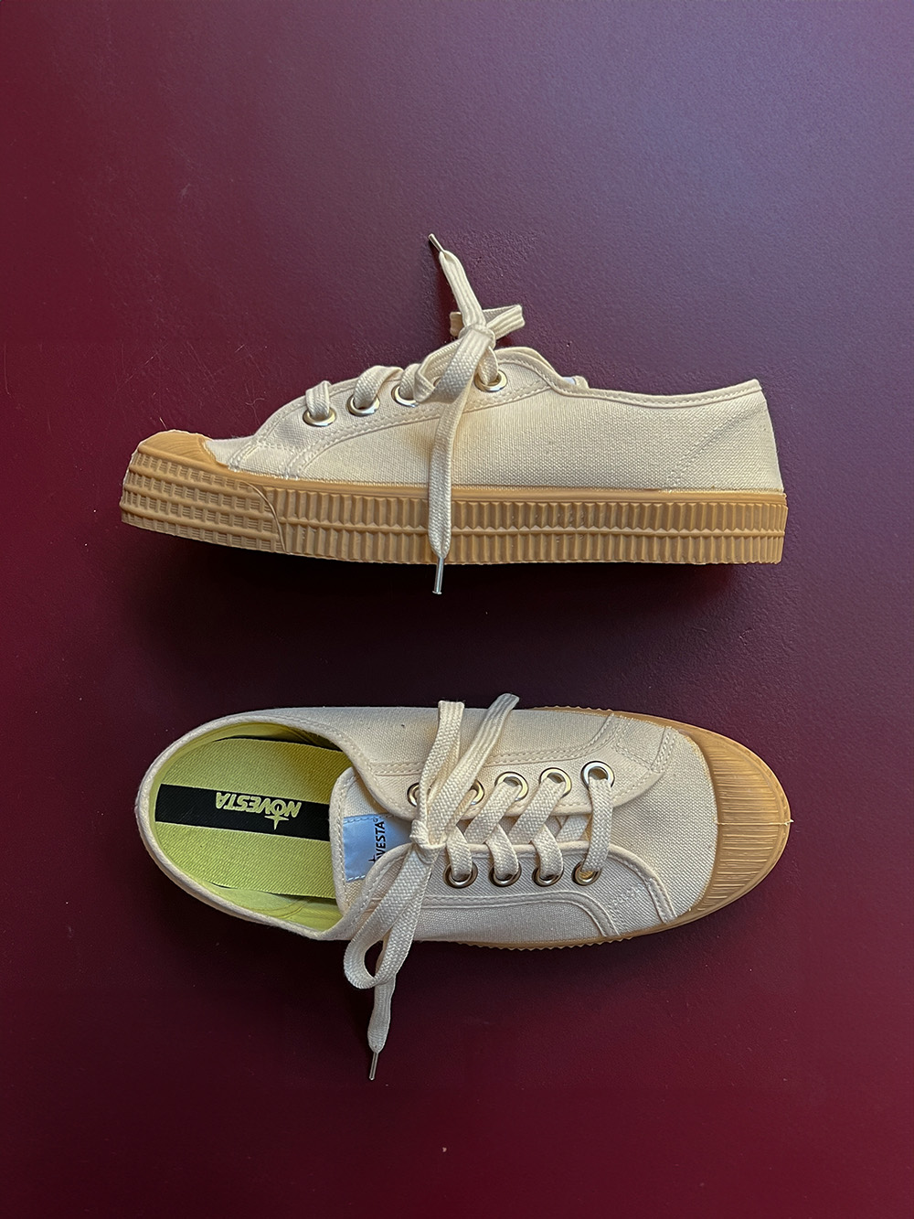 novesta starr beige novesta shoes European rubber