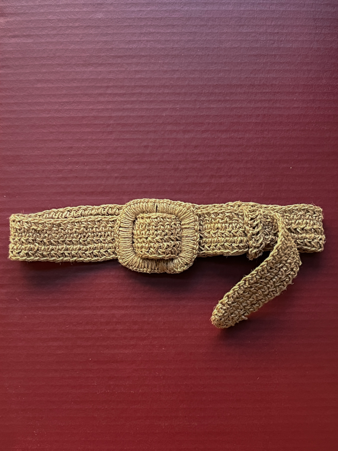 skall studio carla straw belt hand braided belt natural jute skall studio shop online detail
