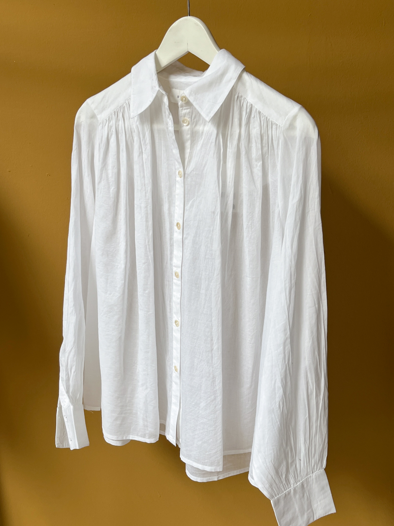 louise shirt optic white skall studio shop online front cover
