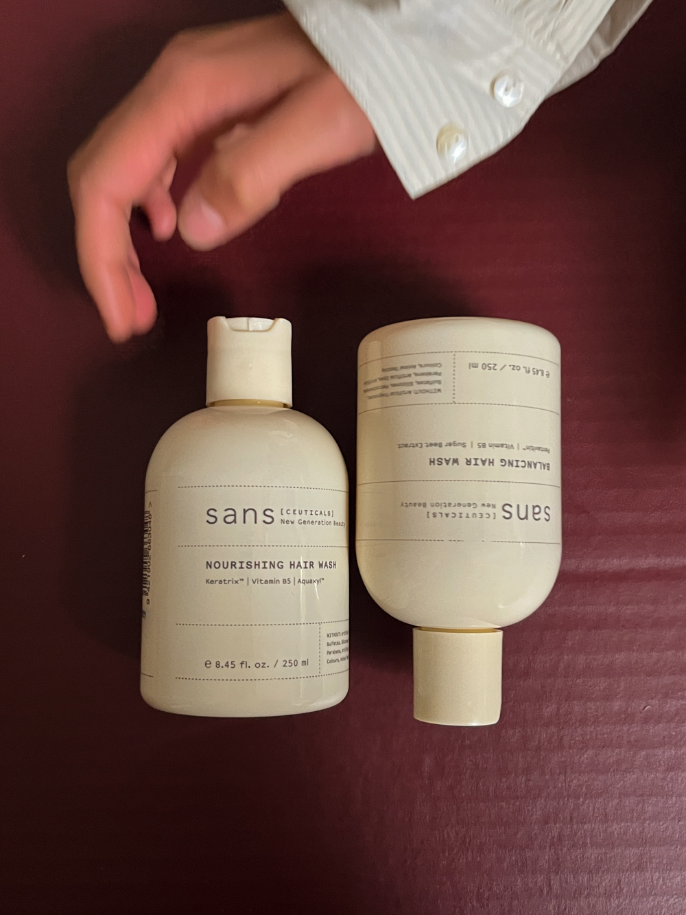 sans ceuticals nourishing hair wash balancing hair wash natural hair care