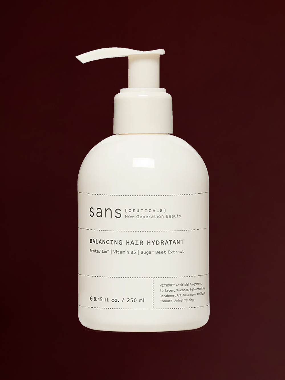 sans ceuticals balancine hair hydratant natural conditioner