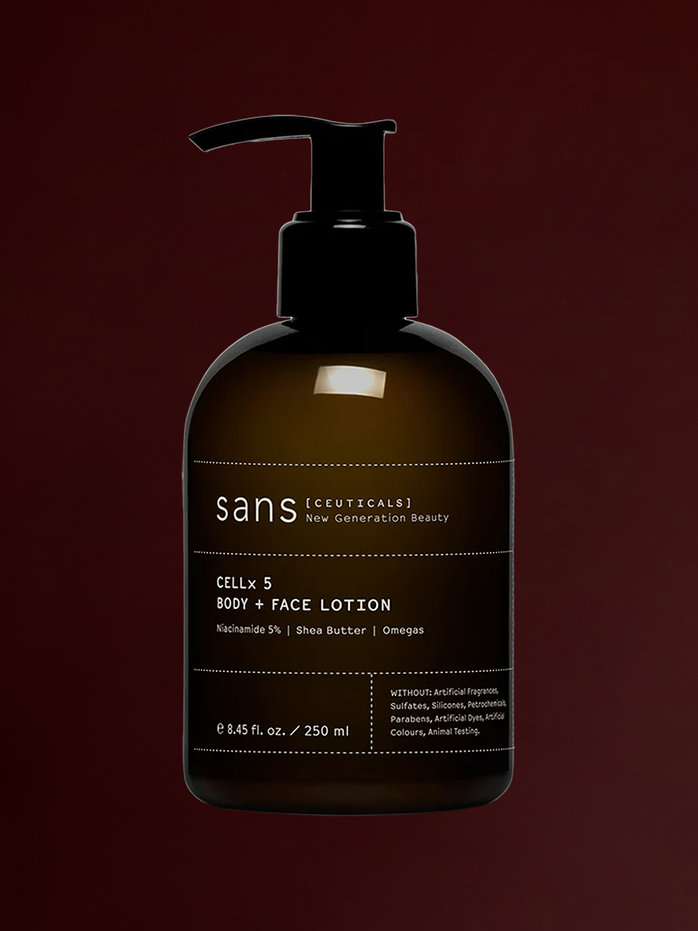 sans ceuticals shop online Cellular Repair Body + Face Lotion