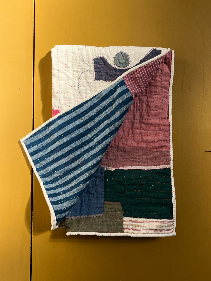 Wabi Sabi hand-sewn cotton Quilt raasleela quilt indian quilt handmade quilt reversed raasleela shop online cover