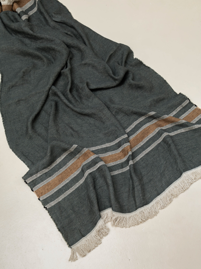 THE BELGIAN TOWEL FOUTA ALOUETTE libeco linen belgian linen side 2