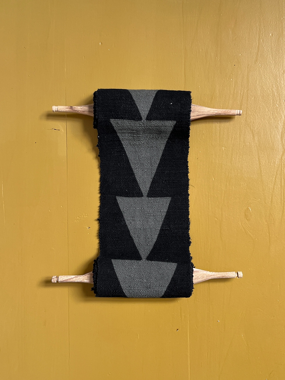 intention black grey aaaa totem wallhanging