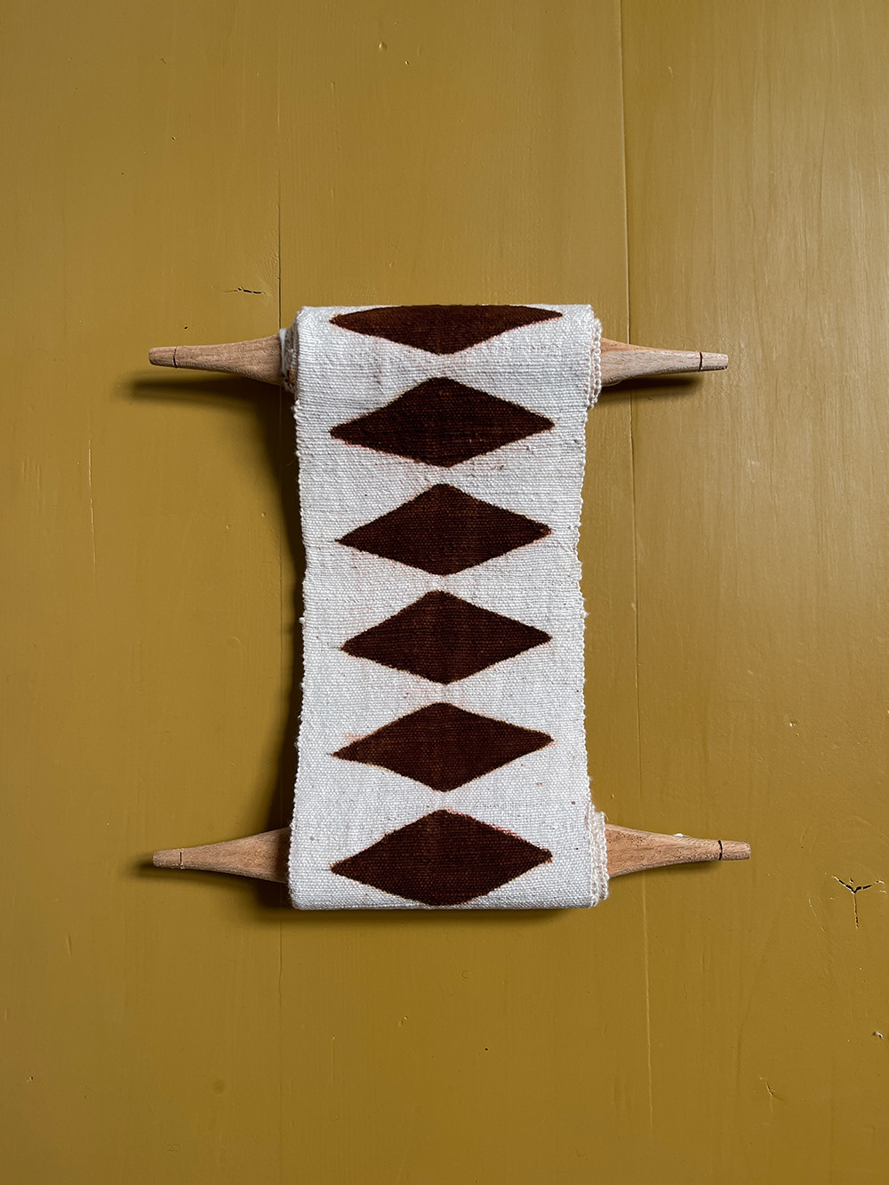 balance aaaa coop totems handmade wallhangings white brown