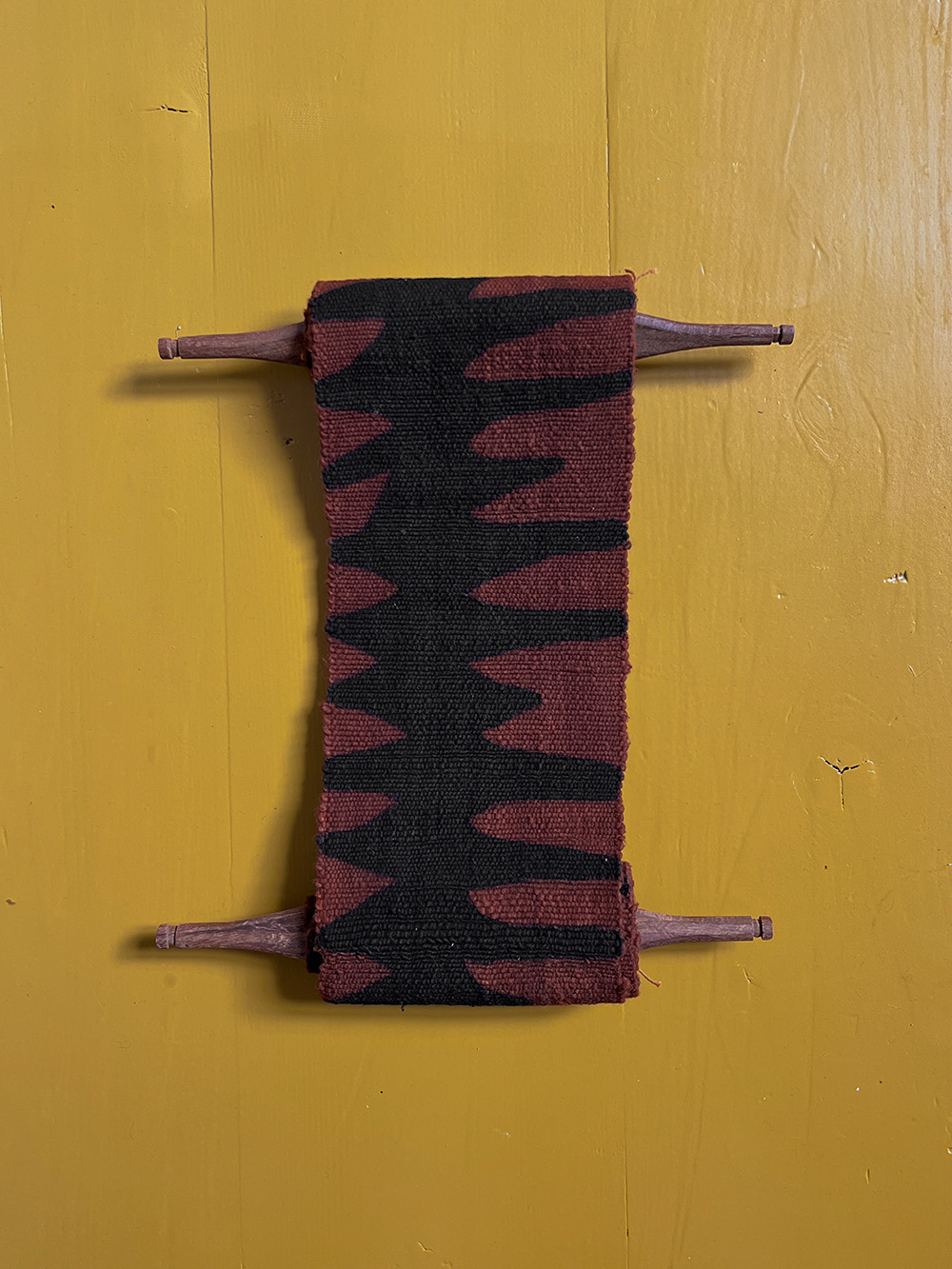 resonance aaaa coop totems handmade wallhangings black brown