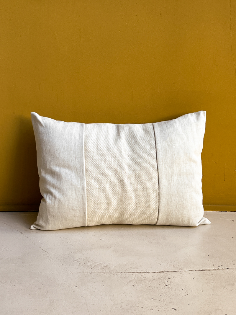 spirit stripe cushion linen cushion belgian linen fant shop online