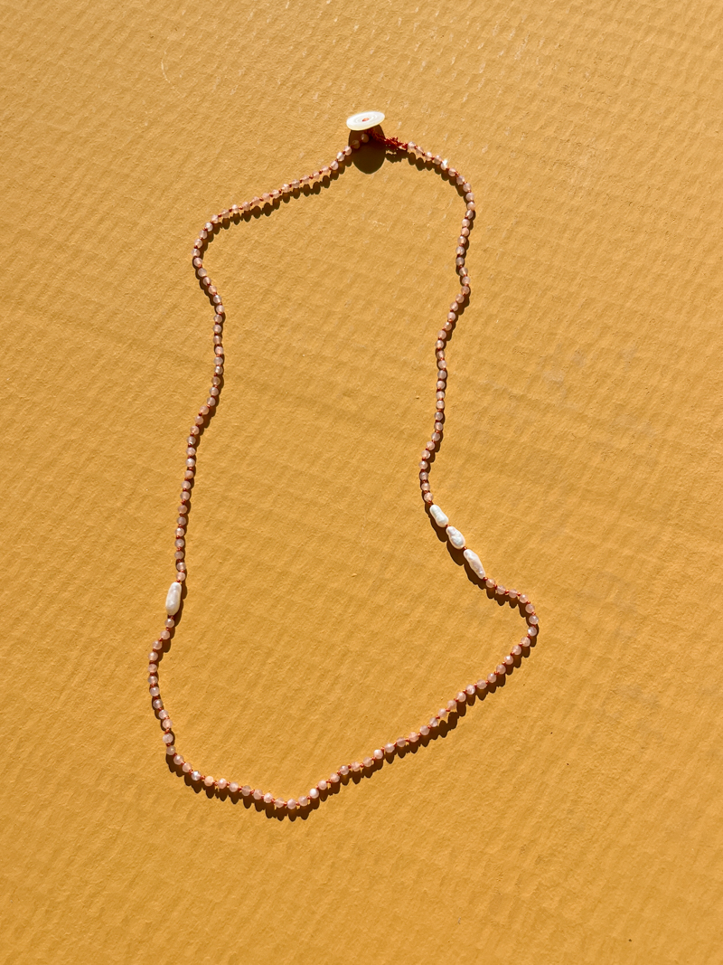 gift store kem jewellery bien handknot jewellery handknot necklace gem necklace sunstone