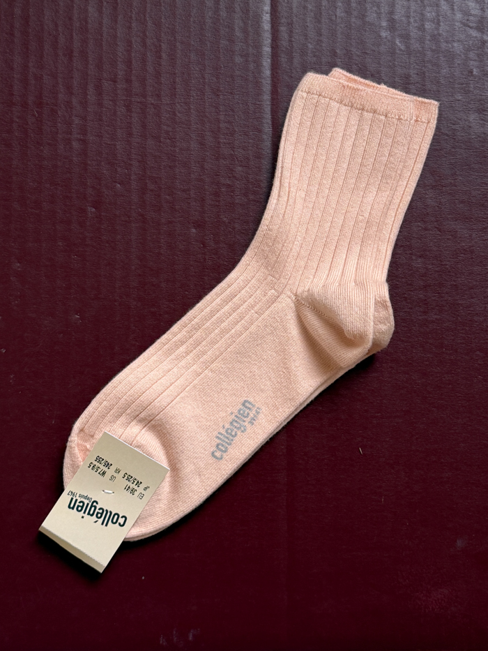 collegien socks cotton socks la mini shorties sorbet