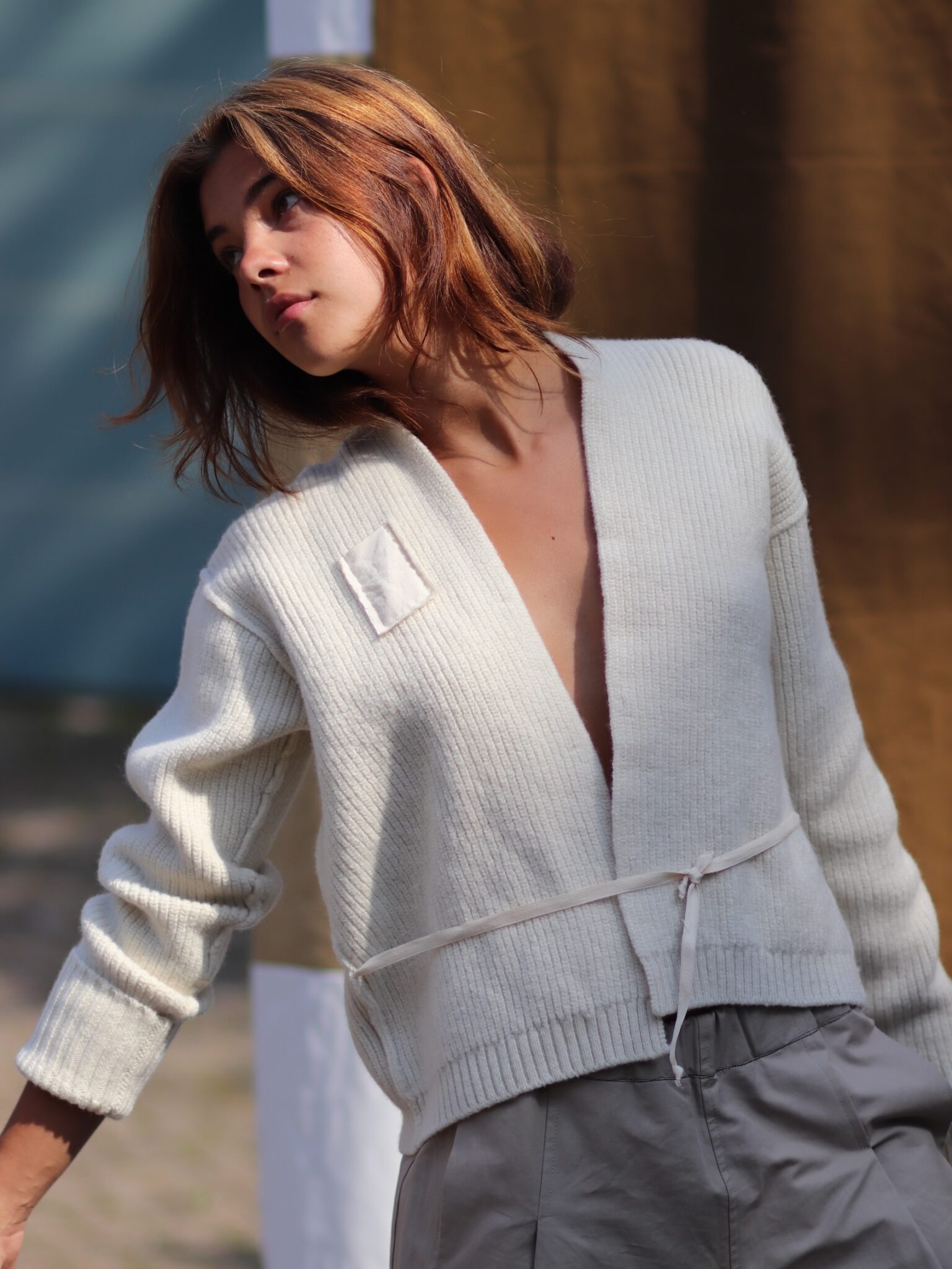 cardigan rixt fant dutch merino wool knitwit stable