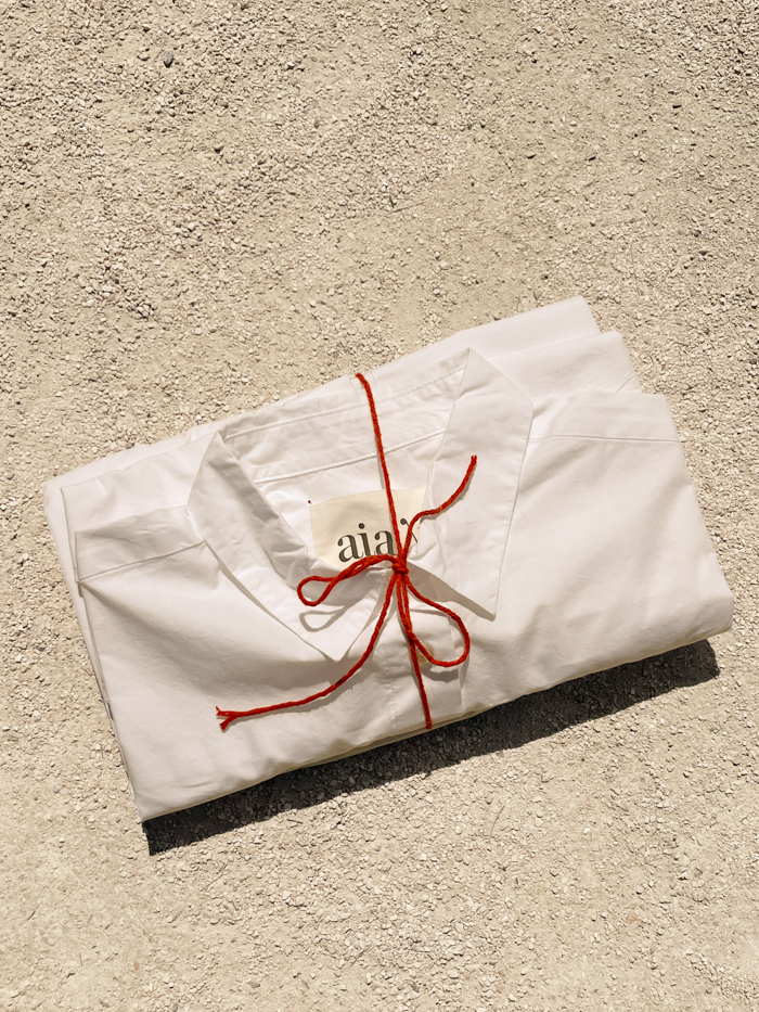 shirt Lynette optic white aiayu shop online