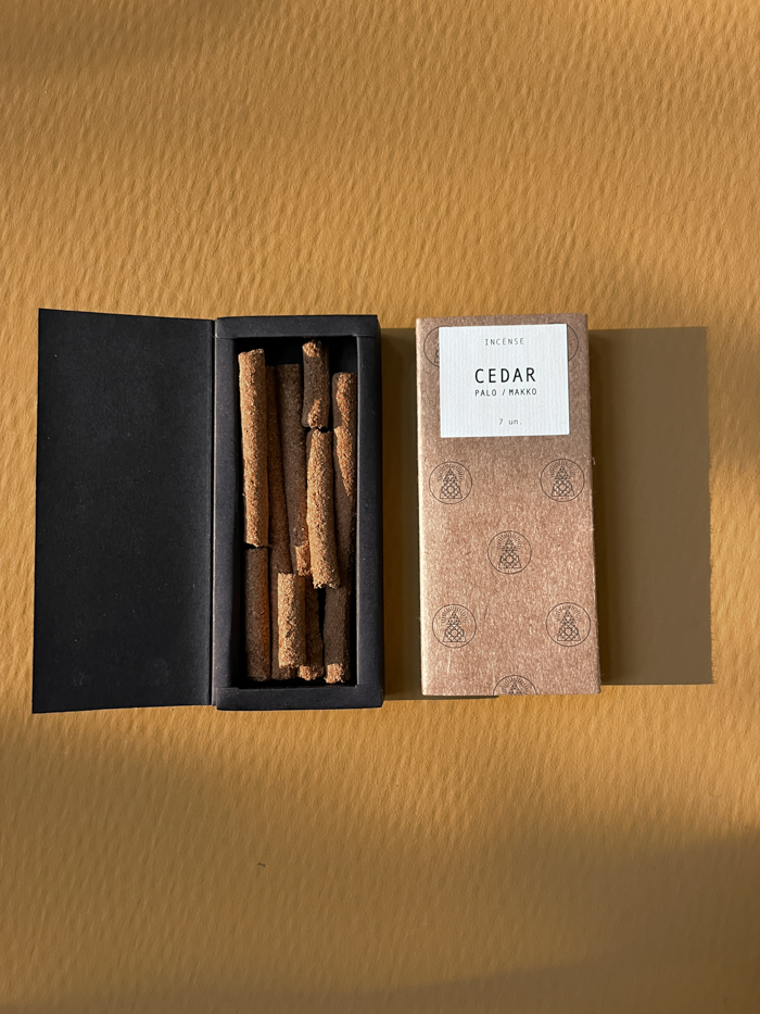 makko incense incausa cedar handmade incense