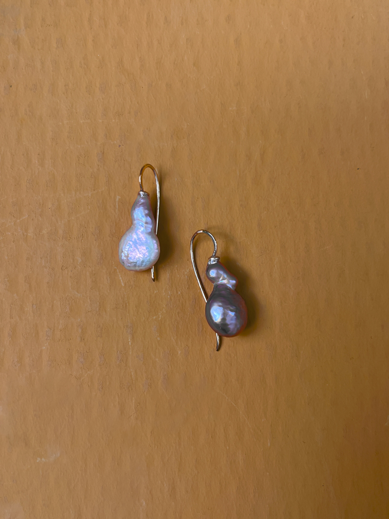 extreme keshi pearls parel van karel de parel van pearl earrings
