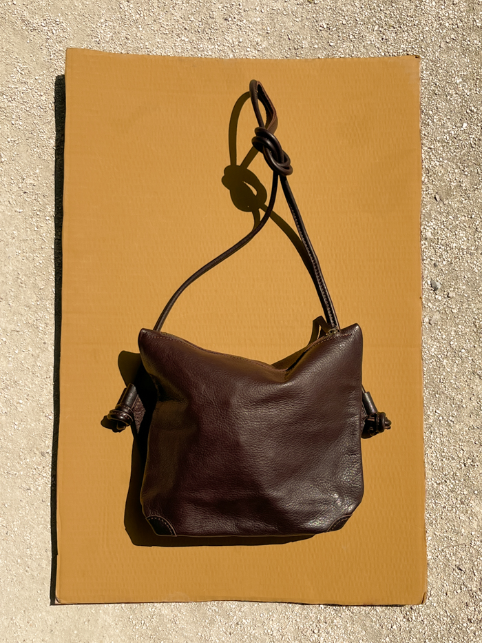 atelier sterken bag superior leather vegetable tanned leather handmade bag amsterdam dark brown cover