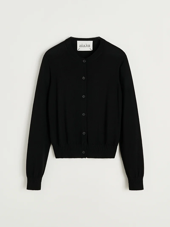 hariza black pure merino wool aiayu