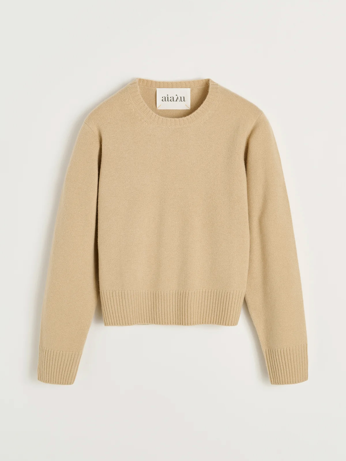 inga sweater pure cashmere corn aiayu shop online sleeve