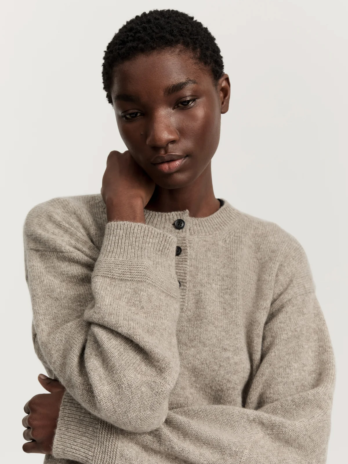 Franco Sweater Pure Yak wool pure soil aiayu