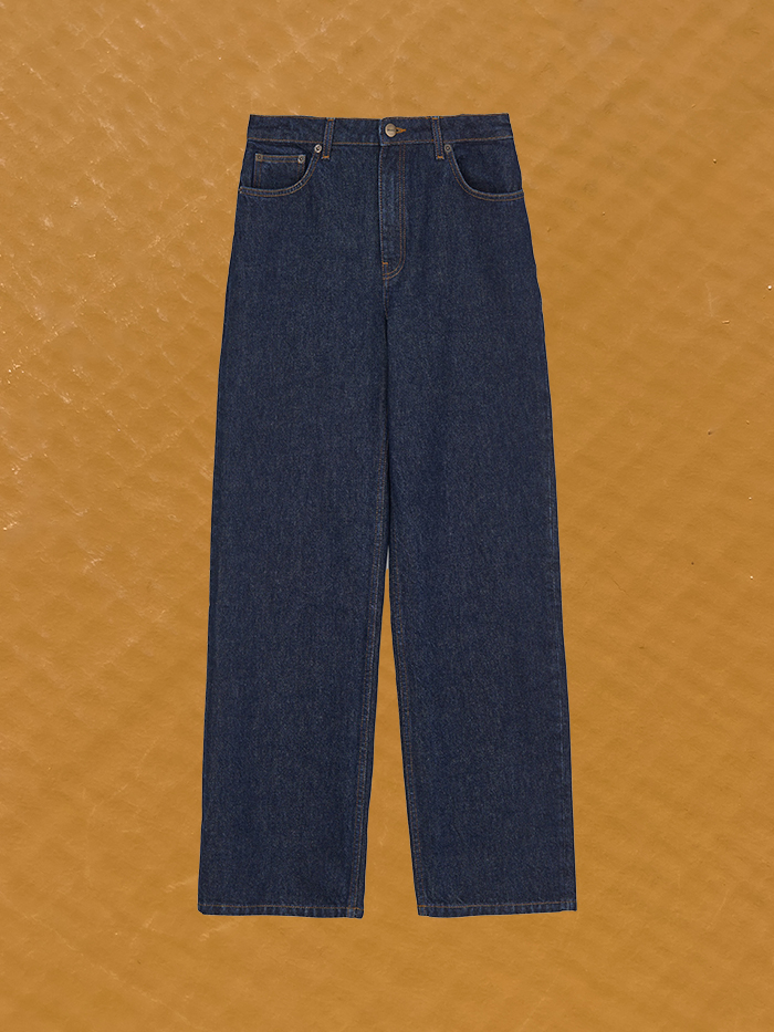 maddy straight jeans skall studio skall denim indigo blue cover