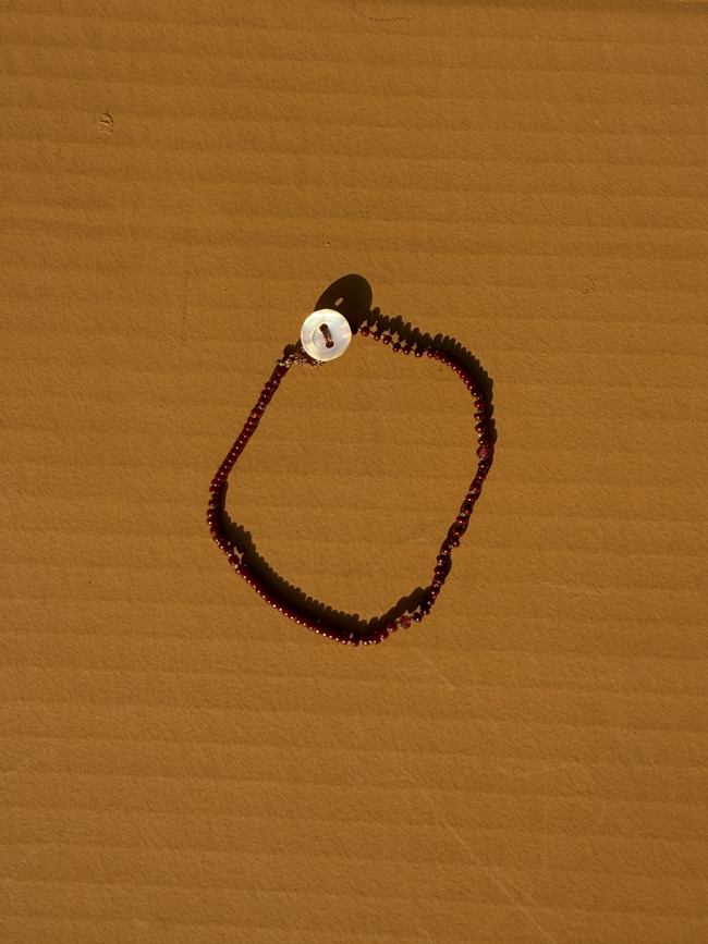 hand knot jewellery gemstones vintage kem x bien bracelet vintage glass beads brown cover