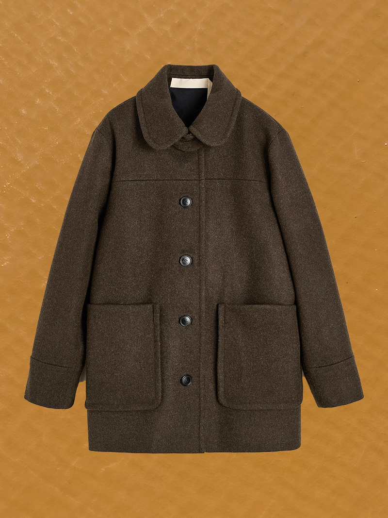 jamie jacket loden wool pure dark brown aiayu shop online lodensteiner cover