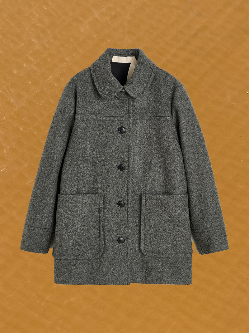 jamie jacket loden wool pure dark grey aiayu shop online lodensteiner