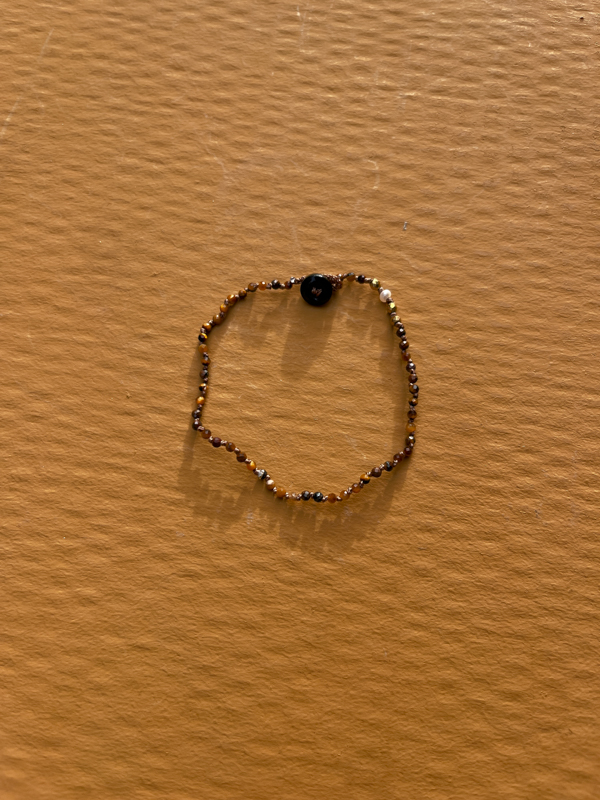 tiger's eye hand knot jewellery gemstones vintage kem x bien bracelet
