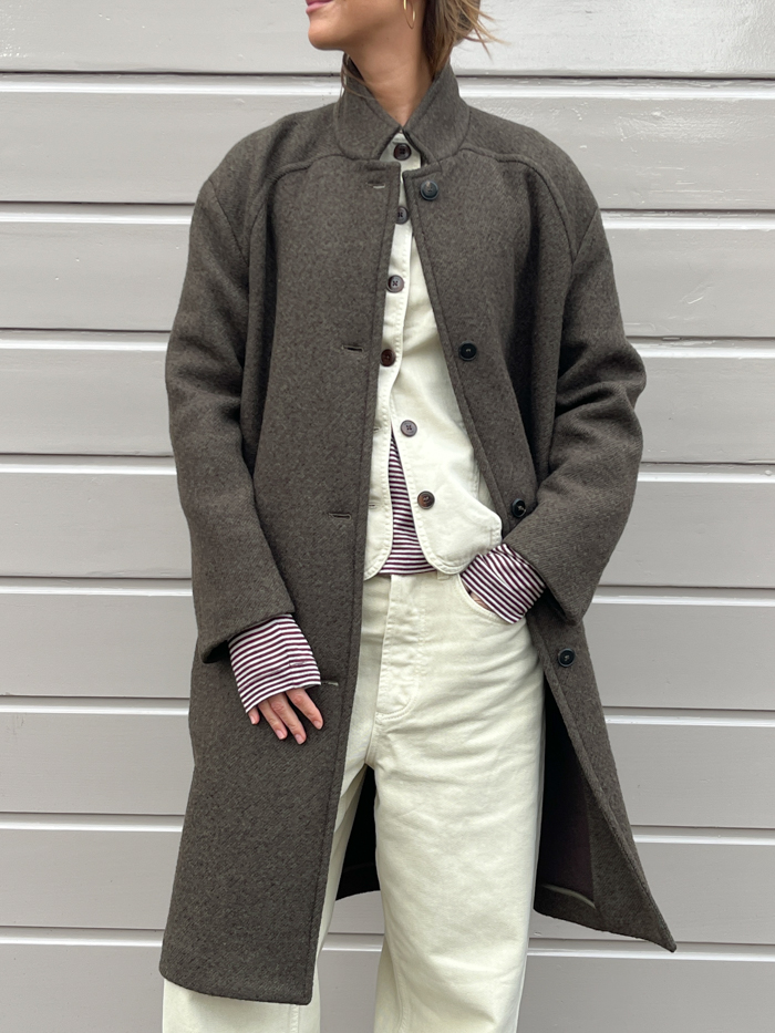 woolen coat pomandere made in italy coat wool cover