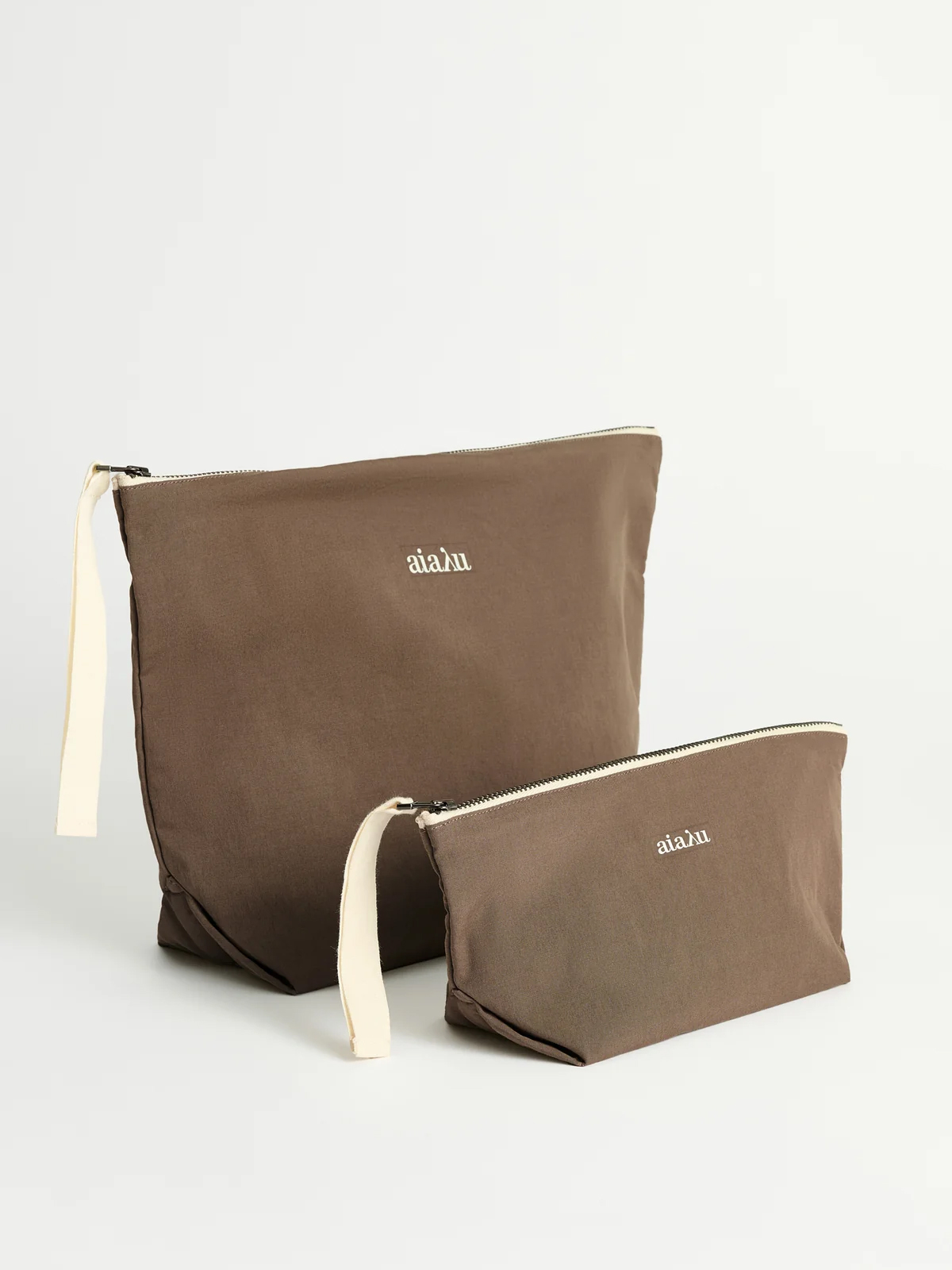 pouch haevy poplin earth aiayu