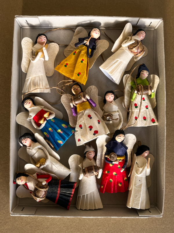 sukha angels handmade paper ornaments