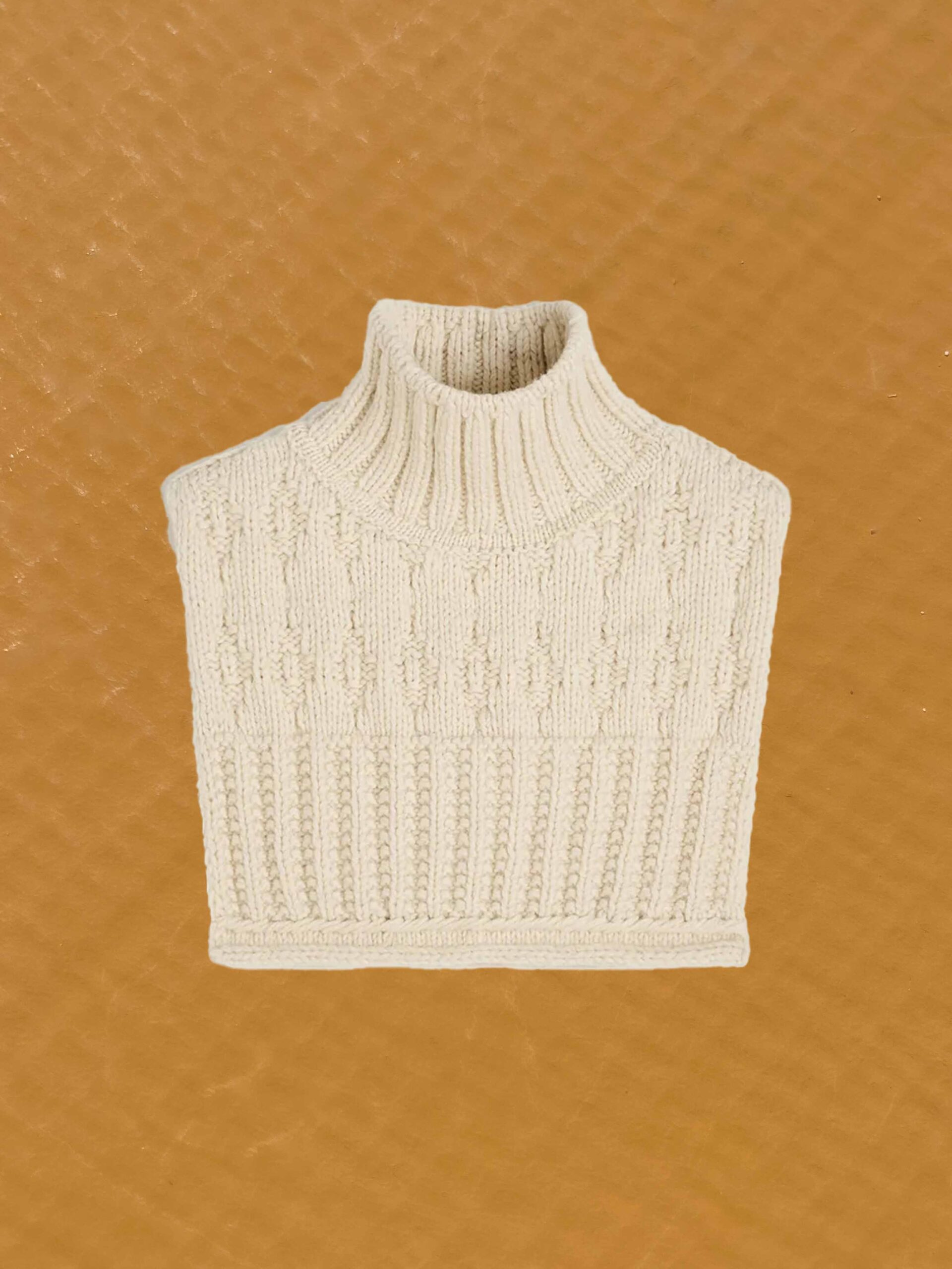 asami neckerchief knitted wool llama aiayu