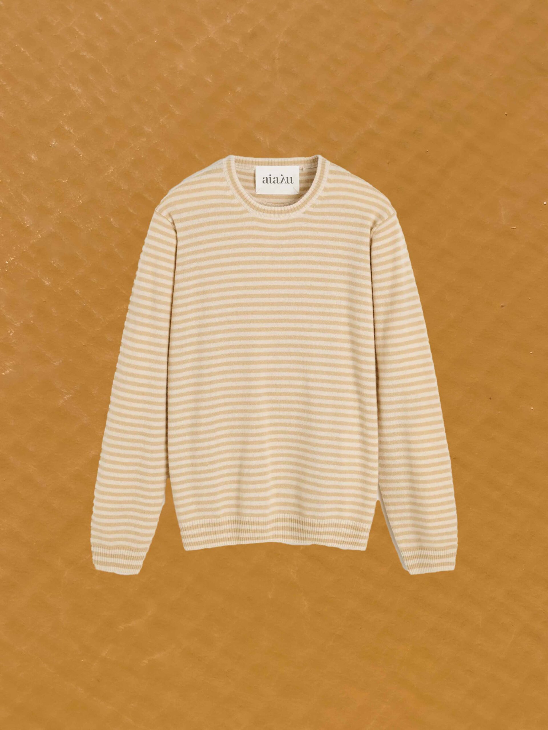 leonardo pure cashmere sweater mix corn aiayu denmark