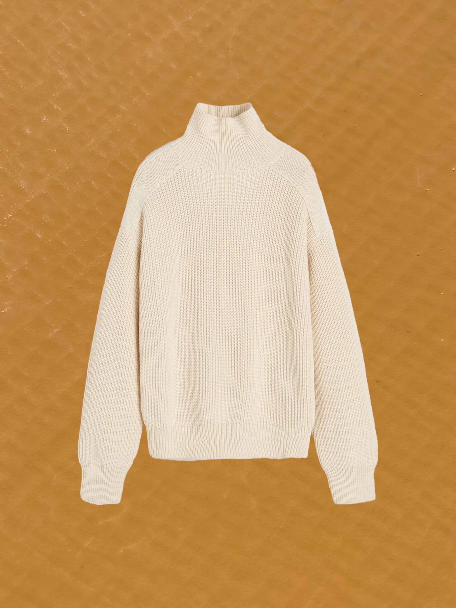 limon knitted sweater pure ecru aiayu