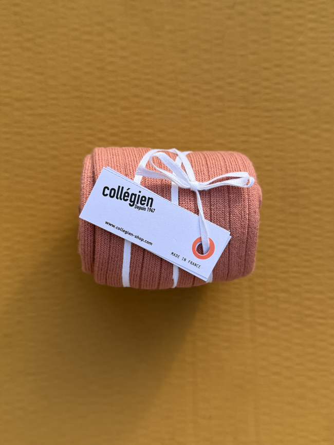 collegien socks organic cotton ribbed socks bois de rose cover