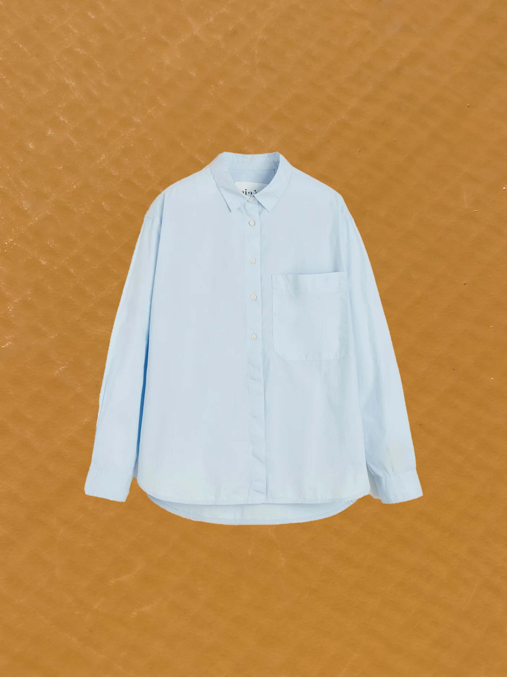 lynette shirt organic cotton blue eyes aiayu denmark slow fashion