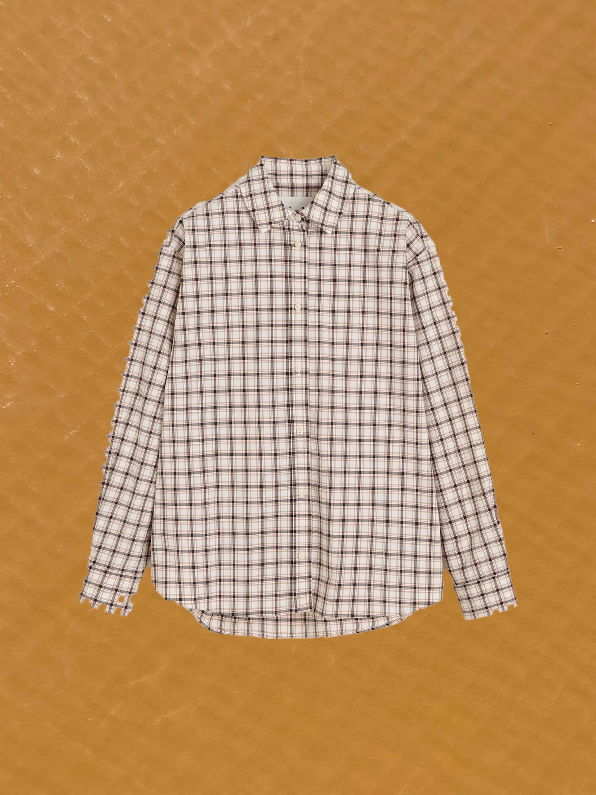 penny shirt check mix osaka organic cotton europe aiayu denmark slow fashion