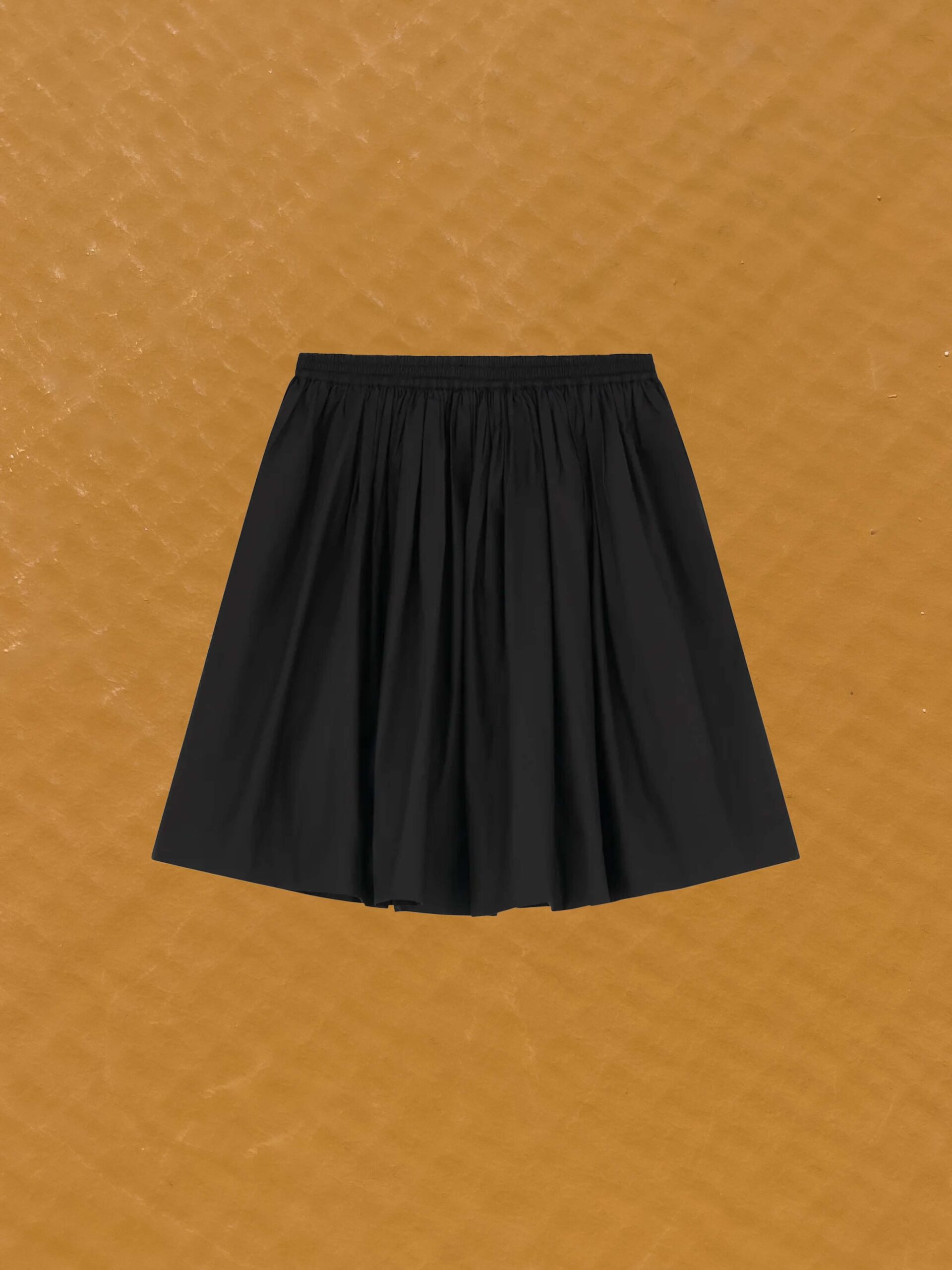 sevilla skirt balloon black skall studio denmark gots certfied cotton india