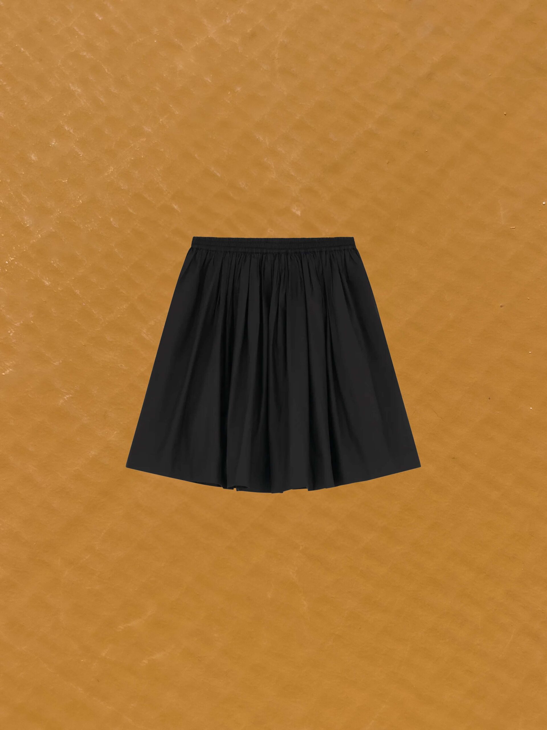 sevilla skirt balloon black skall studio denmark gots certfied cotton india