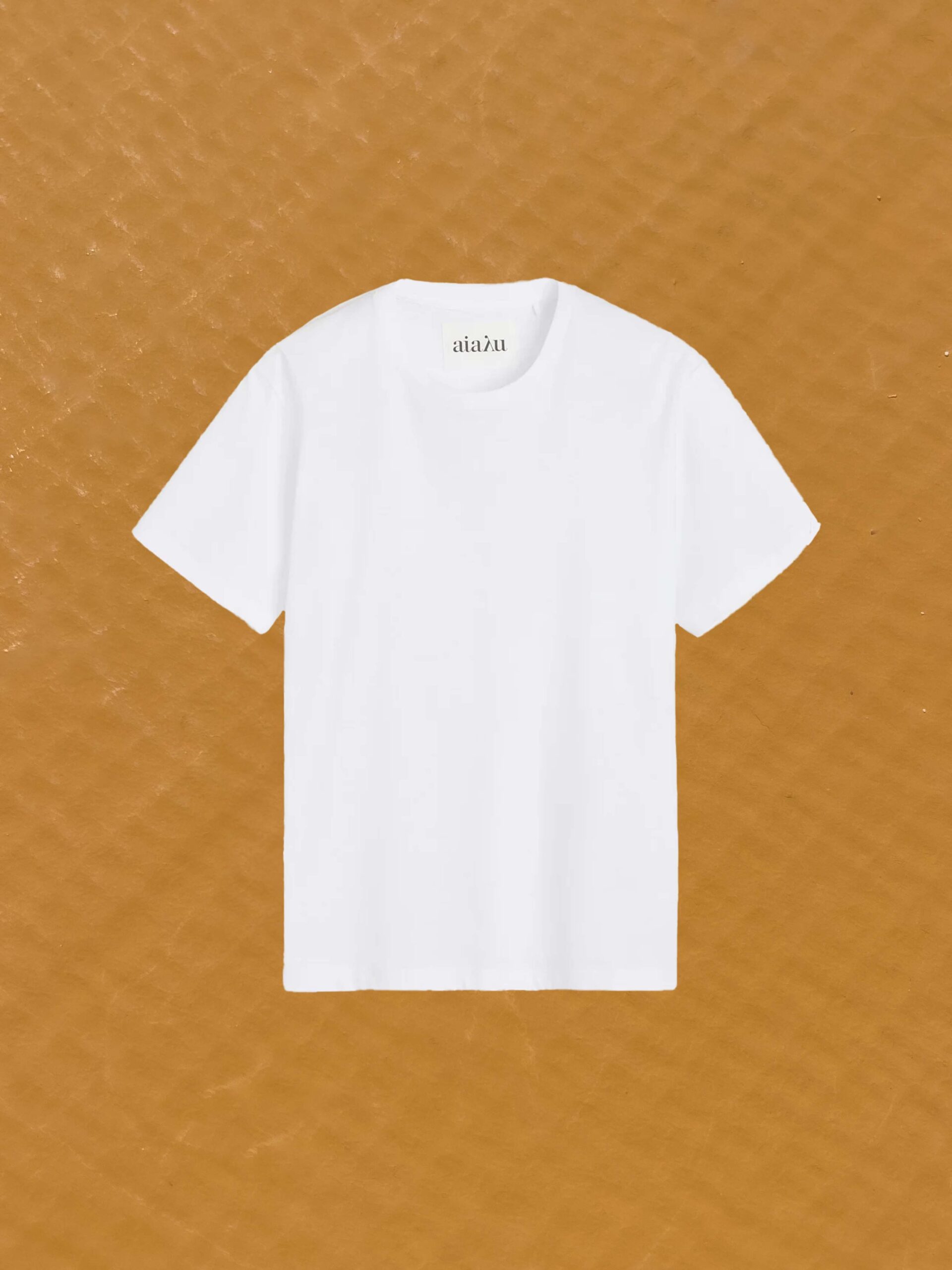 circulair classic tee organic cotton oversized white aiayu denmark
