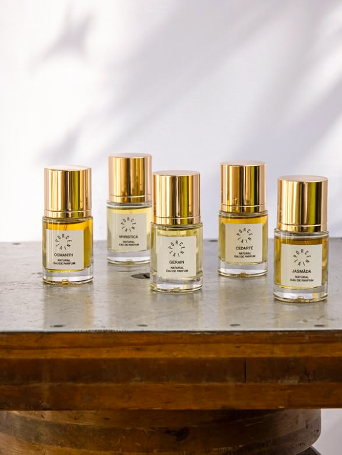 porcelain perfumery Copenhagen Denmark natural perfume