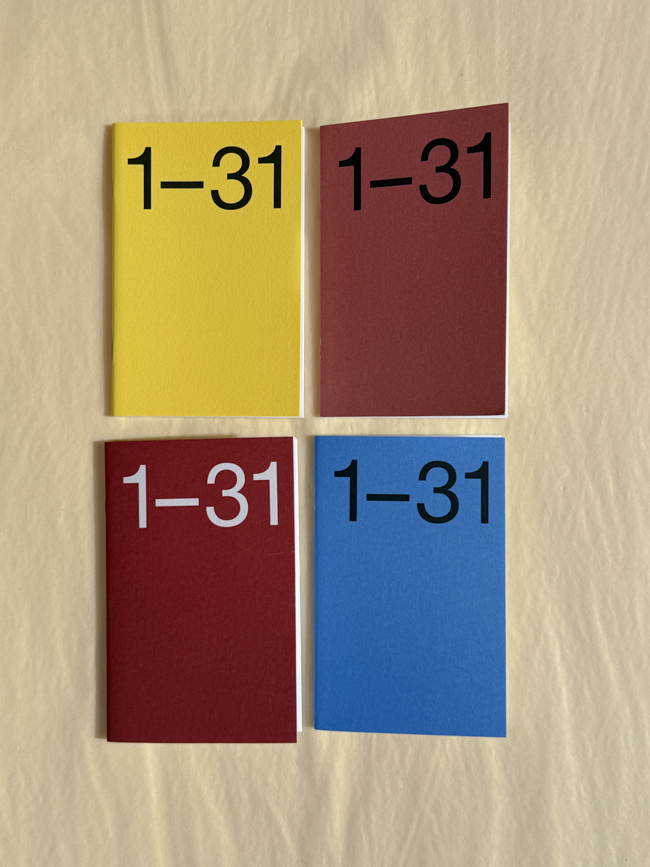 marjolein delhaas pocket notebook journal 31 yellow blue burgundy dusty pink small notebook month planner rotterdam