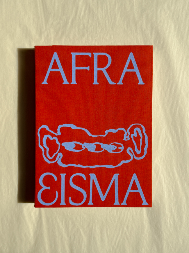 afra eisma splashdown tender page not found the hague orange linen cover textile art artist book