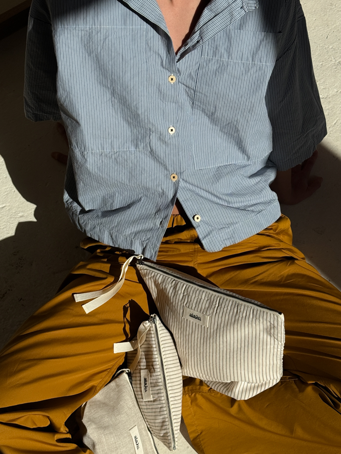 Natuurlijke materialen en fijne stoffen duurzame kleding amsterdam atelier Sukha