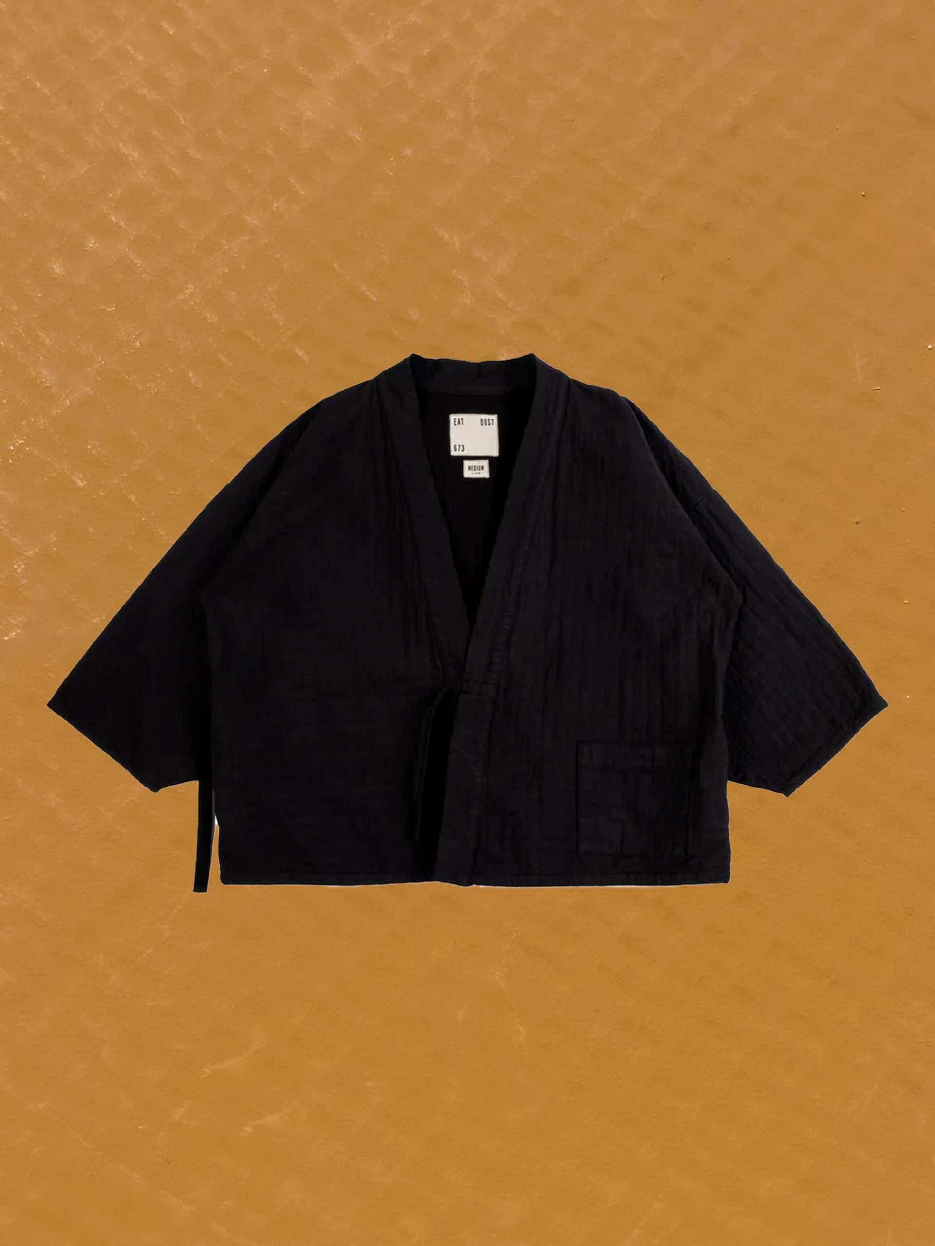 kimono black cotton shogun sashiko girls of dust eat dust antwerp fair made tunisia