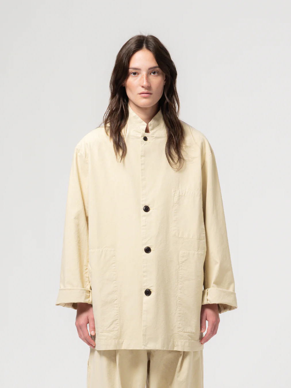 Girls Of Dust Antwerp Eat Dust sport coat cotton linen sahara portugal slow fashion workwear jacket